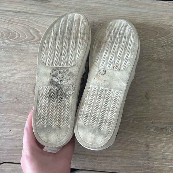 Altar’d State Calli Leopard Print Calf Hair Slip On Sneakers 8.5 Cheetah - Picture 6 of 6